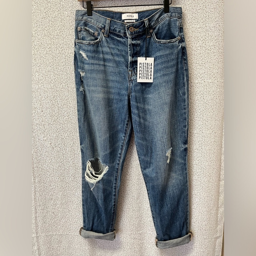 Pistola Presley High Rise Vintage 90s Roller Pant - Fleetwood NWT | size 28